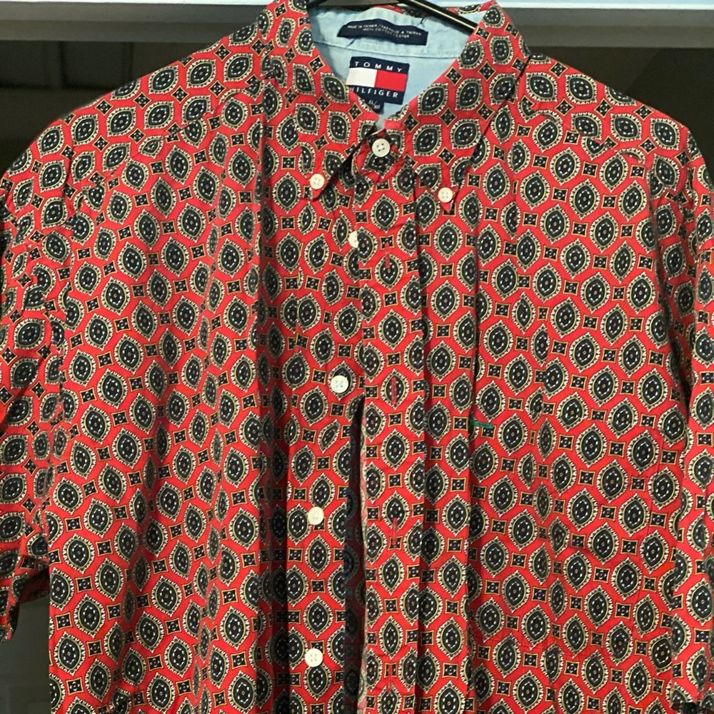Tommy button up short sleeve